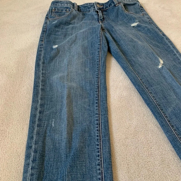 NEW York & Company Low waist Slim slouch leg. size 4 - Picture 14 of 15